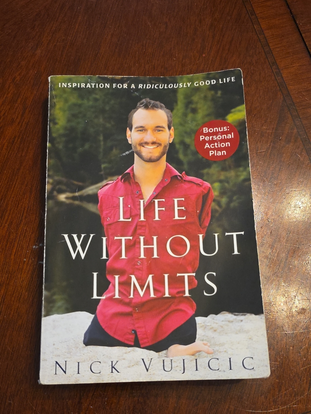 Life Without Limits by Nick Vujicic - Red Cover